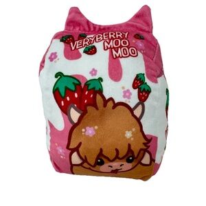 Kawaii Pop Plush - Veryberry Moo Moo Strawberry Milk Parody Plush Toy 7-inch New